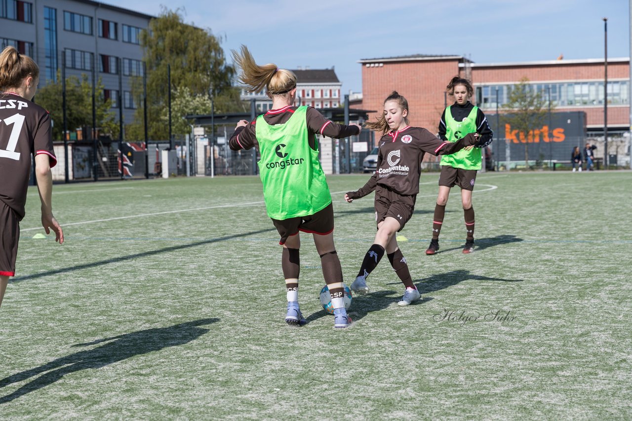 Bild 80 - wBJ St. Pauli - Walddoerfer : Ergebnis: 1:11